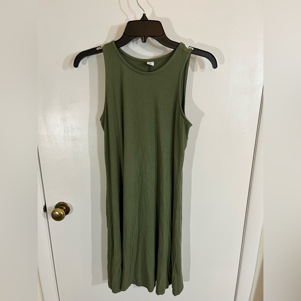 Old-Navy dress green